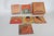 Mid 20th Century Chinoiserie Boxed Set of 6 Square Coasters Chinese Ancestor Portrait Motif For Sale - Image 13 of 15