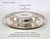 Ref # FC-514-16-50 Photo 91 Description: Set of 3 Silver Oval Platters and Entree Dish & Cover. Pattern : Bead - Size : 14...