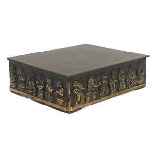 Mid-Century Copper Cigarette Box, 1970s For Sale