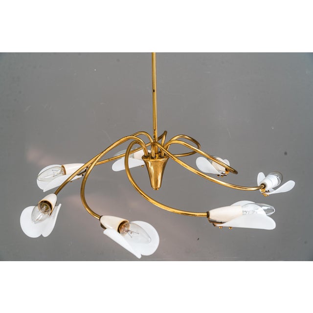 1960s Tornado Chandelier by Rupert Nikoll, Vienna, Austria, 1960s For Sale - Image 5 of 18