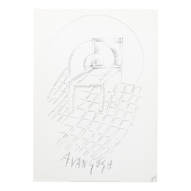 Homage to Van Gogh Poster after Mario Merz, 1990, Paper For Sale
