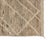 Taupe Layered Chevron Hand-Knotted Wool Rug | 10'2" X 6'11" | One of a Kind For Sale - Image 8 of 8