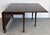 Mid 20th Century 1950s Antique-Style Mahogany Drop-Leaf Gateleg Table For Sale - Image 5 of 10