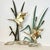 1970s Vintage Arts & Crafts Boho Chic Brass Ducks With Verdigris Bronze Cat Tails Wall Sculptural Object. For Sale - Image 6 of 10