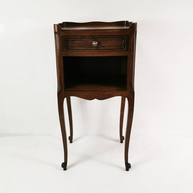 Louis XV Style Cabinet with Drawer, France, 1950s For Sale - Image 16 of 16