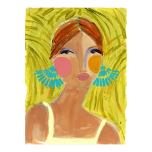 "Southern Staycation" Original Artwork by Lindsey McCord
