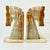 1970s Vintage Southwestern Boho Chic Italian Hand-Chiseled Onyx Marble Horse Bookends - A Pair For Sale - Image 4 of 15