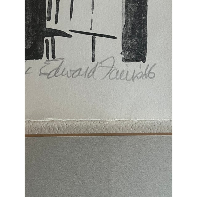 Ted Faiers Woodcut Print Dated 1966 For Sale - Image 12 of 13