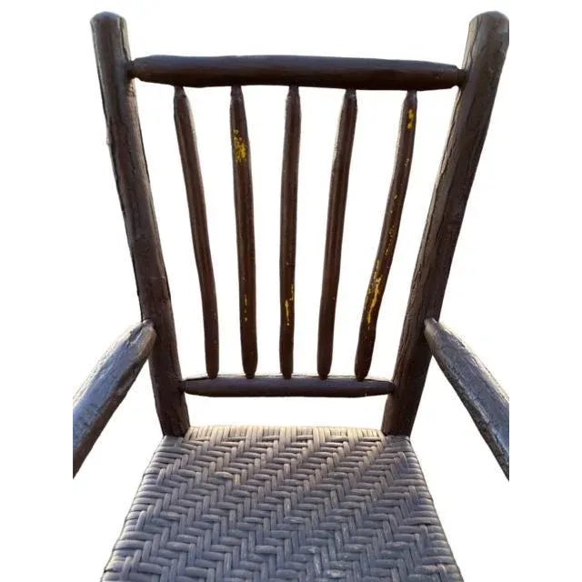 1910s Old Hickory Wooden Chair For Sale In Aspen - Image 6 of 6