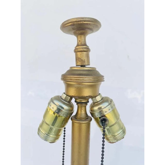 Metal 1960s Marble Lamps Made in Italy - a Pair For Sale - Image 7 of 13