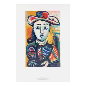 1980s "Jeune Femme Assise dans un Fauteuil" Lithograph After Pablo Picasso