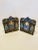 1920s Chinese Export Enamel Bookends For Sale - Image 10 of 12
