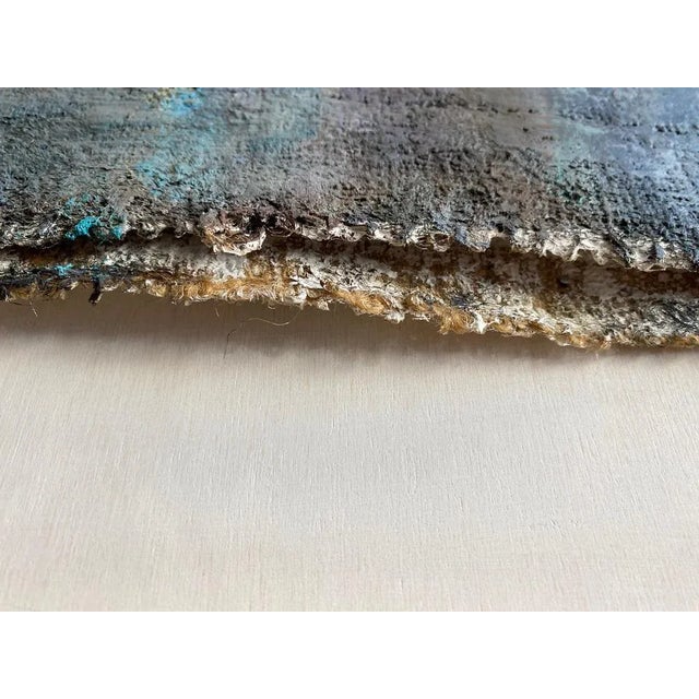 Textile Gilbert Pauli, Recueillir, 2002, Oil on Canvas & Jute For Sale - Image 7 of 12