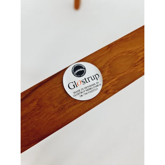 Wood Mid-Century Teak Dining Table from Glostrup Mobelfabrik, 1960s For Sale - Image 7 of 12