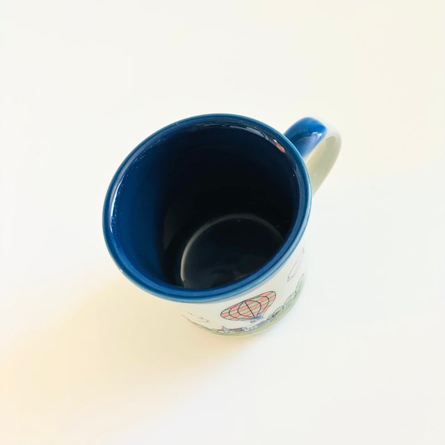 Mid-Century Modern Vintage Hot Air Balloon Mug For Sale - Image 3 of 10