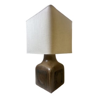 Mid-Century Modern Ceramic Table Lamp, Italy, 1970s For Sale