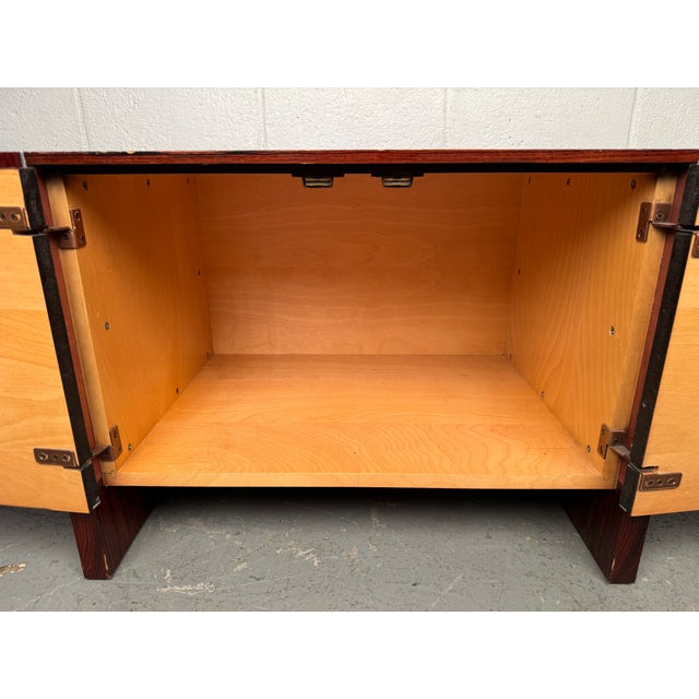 Vintage Rosewood Nightstand by Glenn of California For Sale - Image 9 of 14