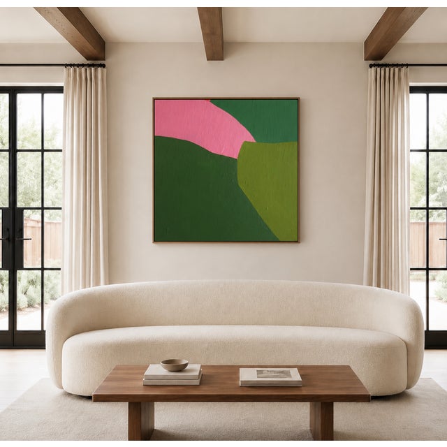 Bodasca, Catching the Glimpse of the Field, 2026, Acrylic on Canvas For Sale - Image 3 of 8