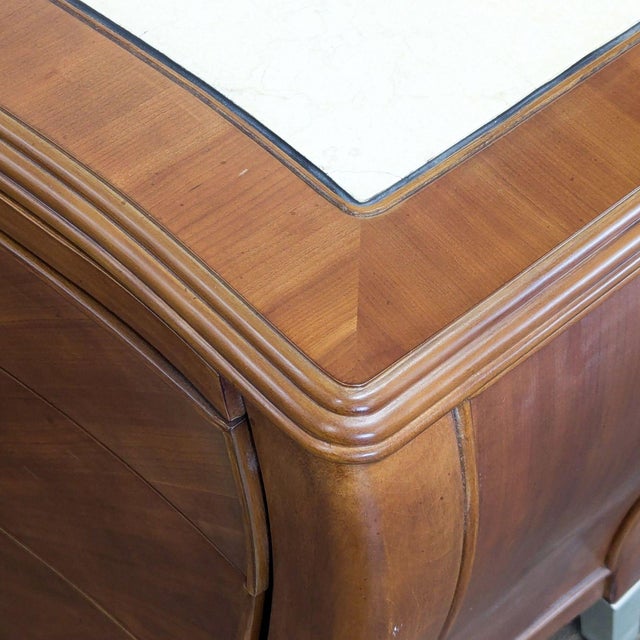 Michael Amini Three Drawer Nightstand For Sale - Image 12 of 13