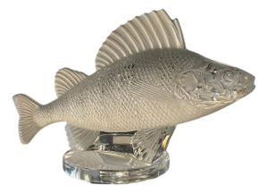 Crystal Fish Figurine by Lalique
