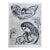 1960s Chagall P16 Drawings for the Bible Hagar in the Desert For Sale