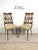 Mid Century Modern Pair of Chairs With Smoked Lucite Seat Back and Vintage Upholstery by Chromecraft For Sale - Image 13 of 13
