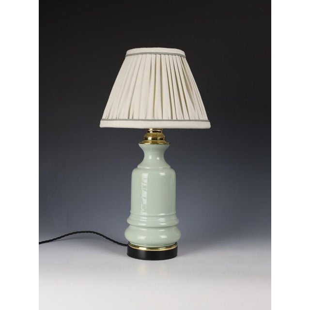 French late 19th century brass bouillotte table lamp with adjustable tôle shade, c.1880 a beautifully proportioned late...
