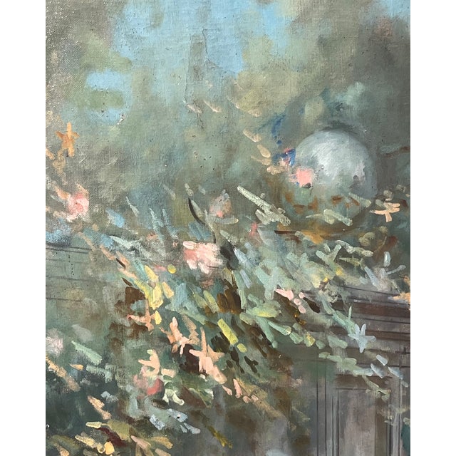 Salvatore Postiglione, Pastime of a Young Lady from a Good Family, Oil on Canvas, 19th Century, Framed For Sale - Image 3 of 17