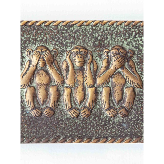 Art Deco Bronze Tray by Max Le Verrier, France, 1930s For Sale - Image 6 of 9