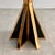 Metal Sculptural Circular Dining Table in Gilded Metal and Smoked Glass from Renato Zevi, 1970s For Sale - Image 7 of 10