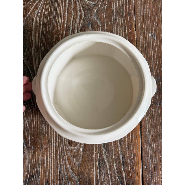 1990s Villeroy Boch Castellina Covered Casserole Dish Citta Campagna Floral Fruit Tureen For Sale In Chicago - Image 6 of 9