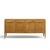 Mid-Century Modern American of Martinsville Mid Century Walnut and Cane Credenza With Hutch For Sale - Image 3 of 13