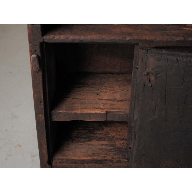 19th Century Primitive Mountain Cabinet in Wood For Sale - Image 12 of 18