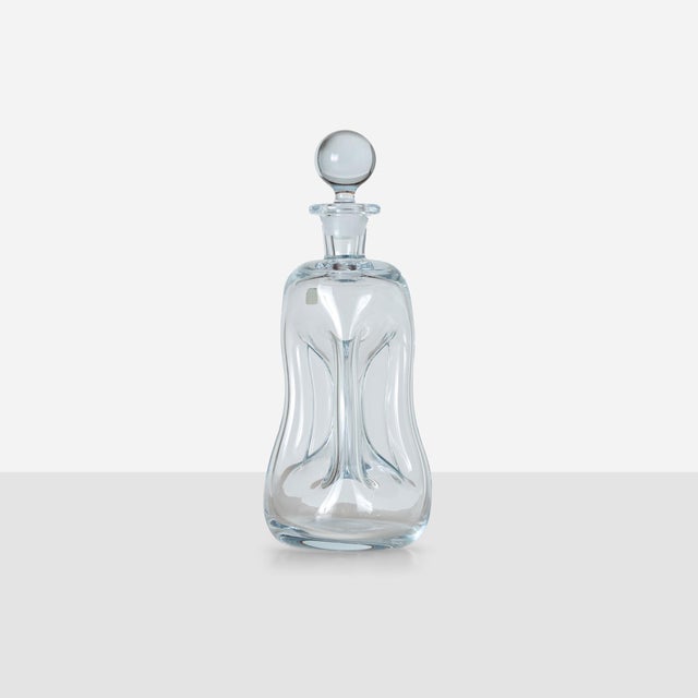 Mid-Century Modern 1960s Kluk Kluk Decanter by Jacob Bang for Holmegaard For Sale - Image 3 of 10
