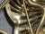 1950s Marcel Boucher Mid-Century Modern Openwork Pierced Ribs Radiating Atomic Sunburst Convertible Brooch Pendant For Sale - Image 5 of 8