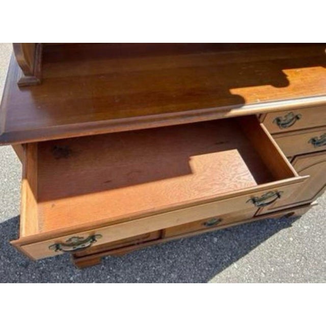 1960s Cherry Wood Sideboard/Credenza/Buffet For Sale - Image 4 of 7