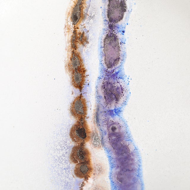 Mid-Century Modernist Hand-Blown Murano Scavo Glass Vase Signed Alfredo Barbini For Sale In New York - Image 6 of 12