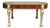 Regency Revival Gilt Mahogany Writing Table, 1880 For Sale