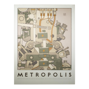 David Lance Goines, Metropolis, Poster 1981