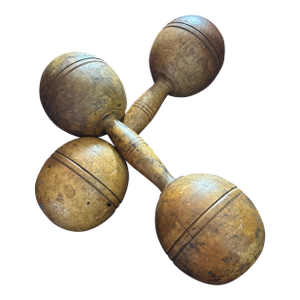 Victorian Wooden Dumbbells