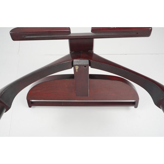 1950s Wood Fitwell Valet Stand Gentleman's Servant For Sale - Image 12 of 15