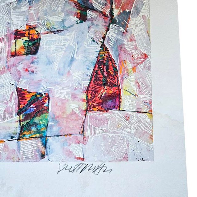 Limited Edition "Sunlit Village" Serigraph by Harry Guttman For Sale - Image 4 of 7