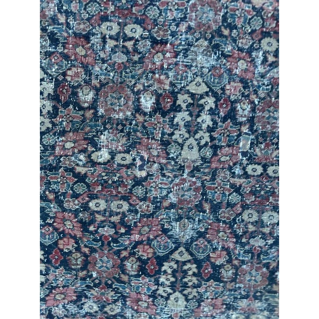 Antique Distressed Farahan Rug, 1890s For Sale - Image 14 of 18