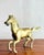American Vintage Boho Brass Running Horse Sculpture For Sale - Image 3 of 7