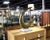 Very nice Mid-Century Modern large polished brass or bronze abstract sculpture. Measures: 28" high.