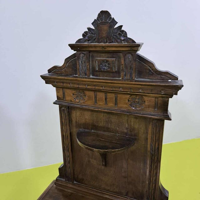 This pair of nightstands represents a charming expression of antique craftsmanship, with refined details that enhance the...