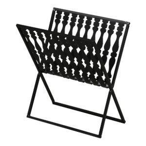 Mid 20th Century Arthur Umanoff Style Magazine Rack