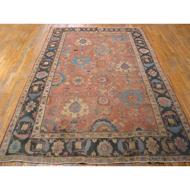 Antique Persian N.E rug, size: 6'0" x 9'3".