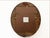 "Porthole" Abstract Art in Oval Antique Frame, Small Seascape Painting Transitional Wall Art by JTS For Sale - Image 10 of 10