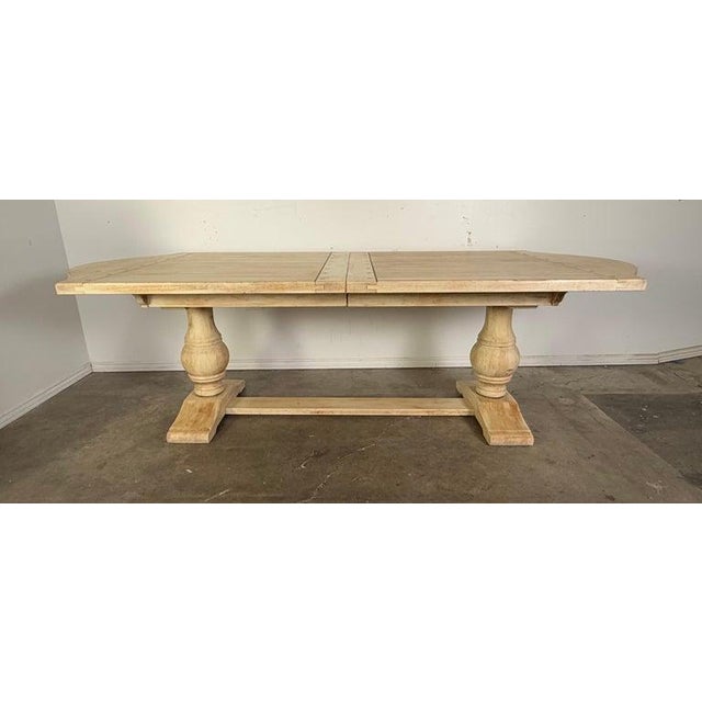 Spanish Style Refractory Table W/ Leaf Extension C. 1930's For Sale - Image 11 of 18
